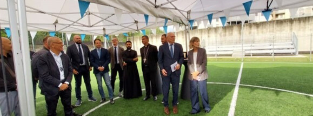 Fondazione Venesio EF, inaugurato il campo sportivo ristrutturato